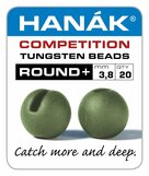 Hanak Tungsten NEW Round+ Slotted Jig Beads