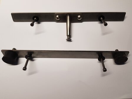 12BB - Mounting plates for HS3 - Rod support 3-fold with Scotty plug
