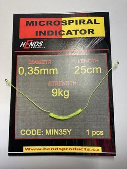 Hends Microspiral Indicator Fluo Yellow