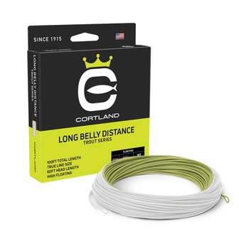 Cortland Long Belly Distance Moss-White