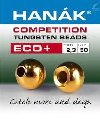 Hanak Tungsten Eco+ Gold Beads