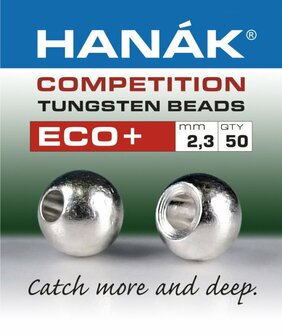 Hanak Tungsten Eco+ Silver Beads