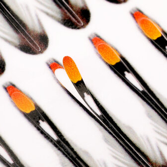 Semperfli Synthetic Jungle Cock Hot Orange