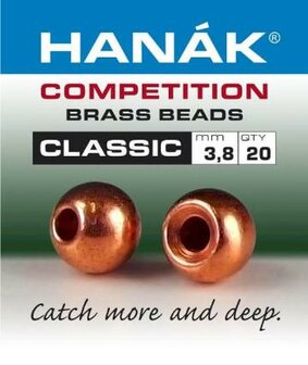 Hanak Brass Beads Classic Copper