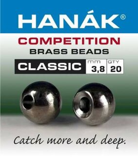 Hanak Brass Beads Classic Black Nickel