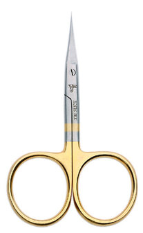 Dr. Slick All Purpose Scissor 4" Gold Loops Micro Tip Straight