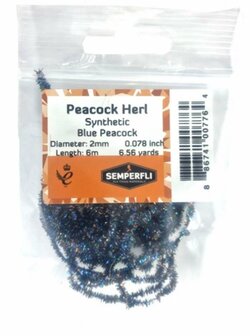 Semperfli Synthetic Peacock Herl 2 mm Extra Small