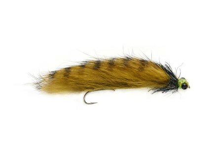 Fulling Mill Mini Weighted Snake Olive 5 cm