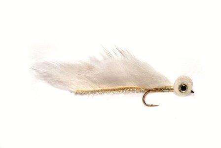 Fulling Mill Booby Minkie White