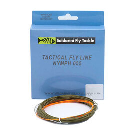 Soldarini Tactical Fly line Nymph 0.55mm Olive/Orange