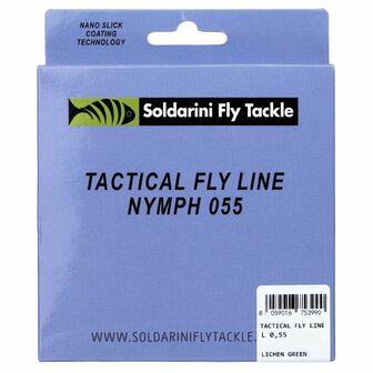 Soldarini Tactical Fly line Nymph 0.55mm Lichen Green