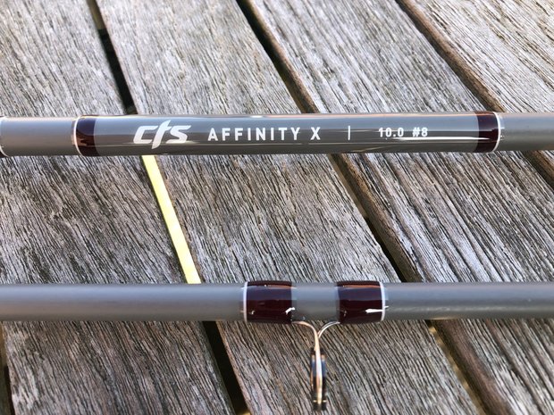 CTS Affinity X #8 - 10' Satin Space Grey (FW Grip)
