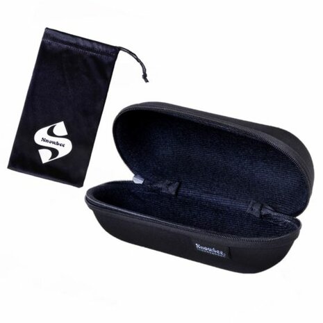 Snowbee Spectre Magnifier Sunglasses Black/Smoke