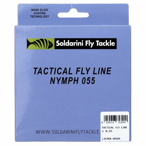 Soldarini Tactical Fly line Nymph 0.55mm Lichen Green
