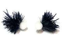 Booby Jet Black / White Eyes