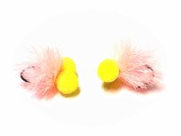 Booby FL Coral / Yellow Eyes