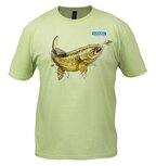 Hanak T-Shirt 2025 Marble Trout Light Olive