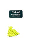 Flybox Bead Chain Eyes FL Chartreuse