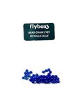 Flybox Bead Chain Eyes Metallic Blue