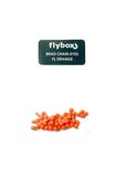 Flybox Bead Chain Eyes FL Orange