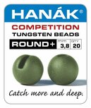 Hanak Slotted Tungsten NEW Round+ Olive Matt