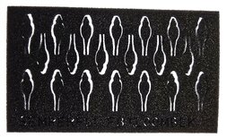Semperfli Foam Realistic Natural Beetle Bodies Black